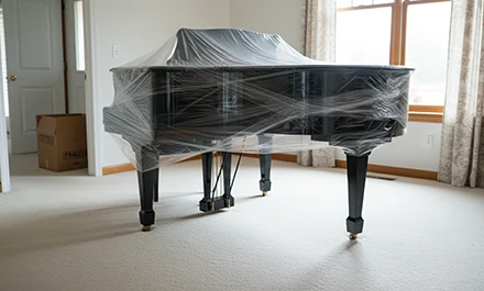 A Piano in a house